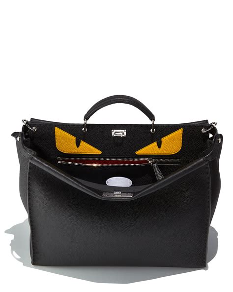 Fendi monster eyes peekaboo bag